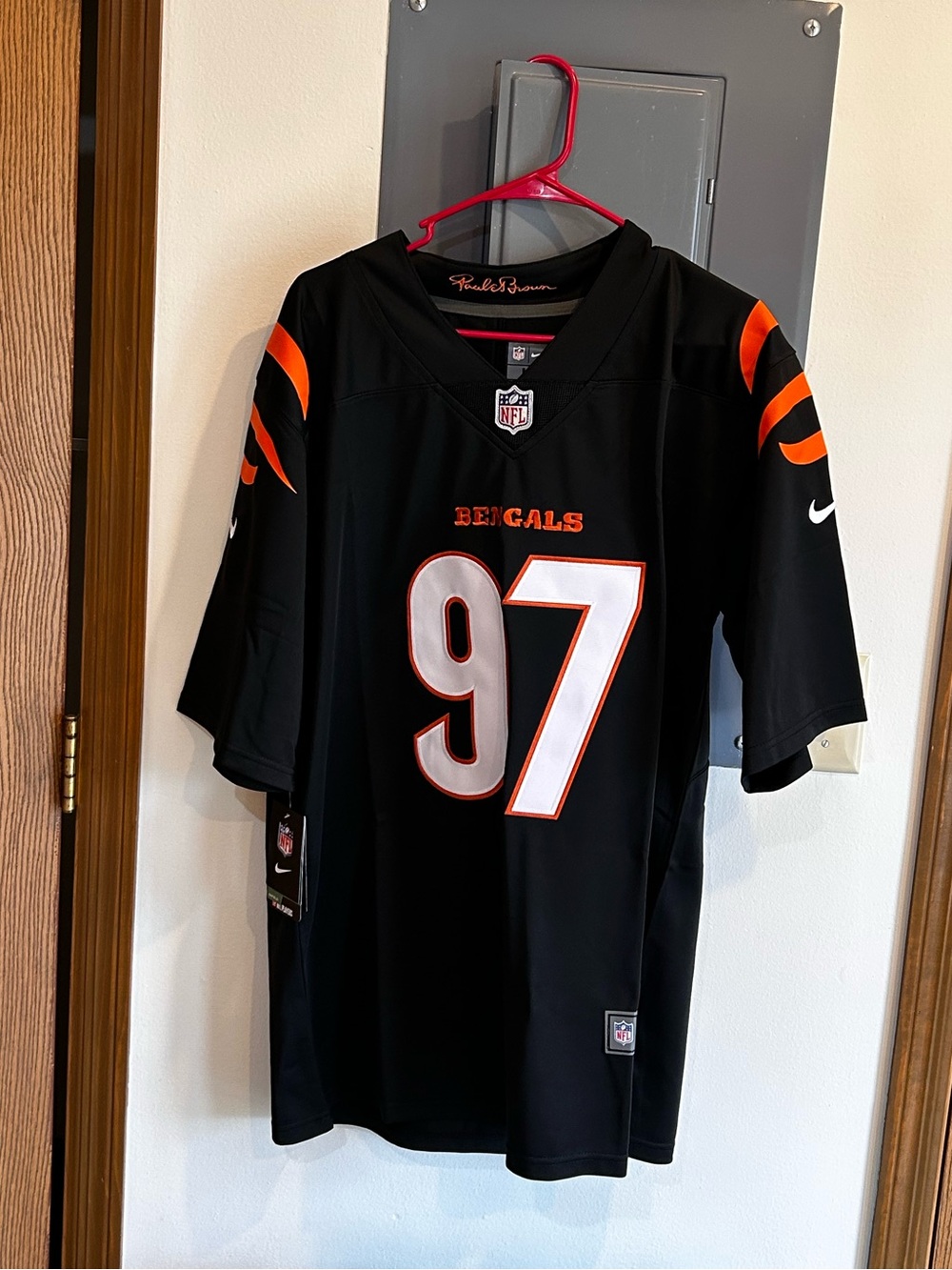 Brand new Dexter Lawrence II Jersey Cincinnati Bengals ADULT Stitched - Picture 2 of 3